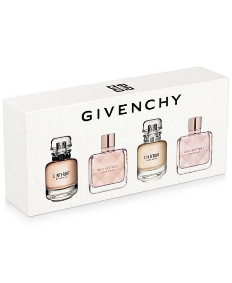 givenchy 4-pc. fragrance gift set|Givenchy perfume gift set boots.